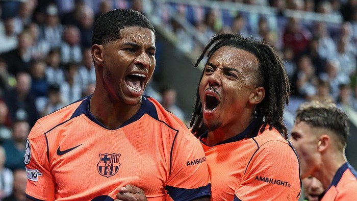 Newcastle Vs Barcelona: Dua Gol Rashford Menangkan Blaugrana