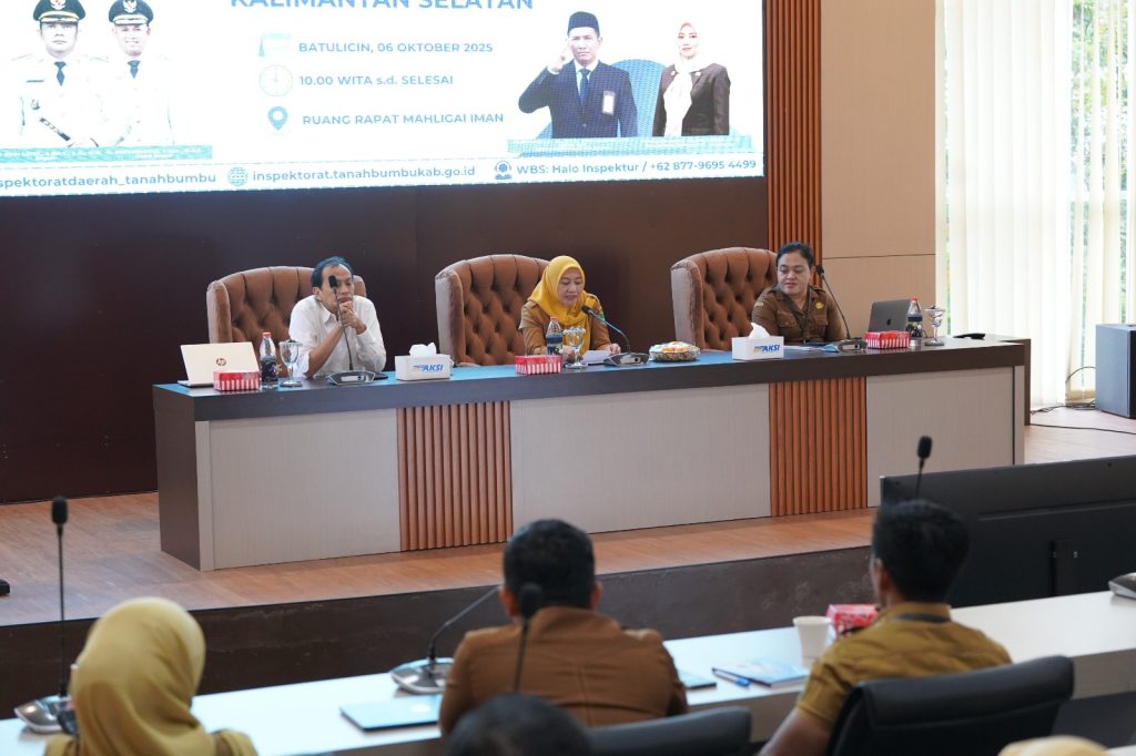 Pemkab Tanbu Gelar Sosialisasi Pengendalian Risiko Kecurangan dan Anti Korupsi