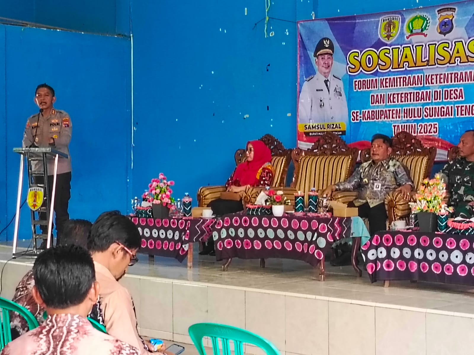 Kapolres HST Ajak Masyarakat Berperan Aktif Menjaga Kamtibmas