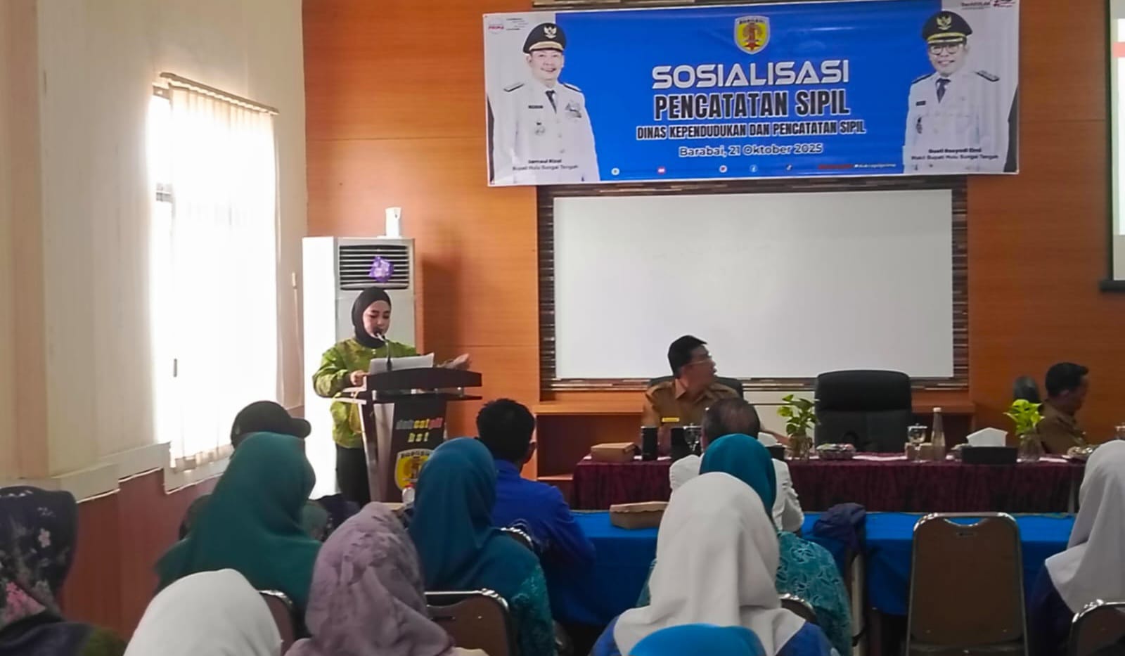 Ketua TP PKK HST: Setiap Anak Berhak Mendapatkan Pelayanan Administrasi Kependudukan