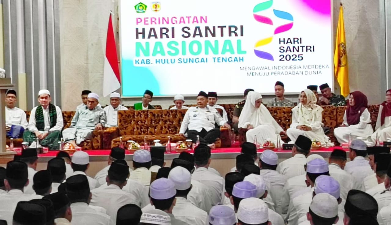 Pemkab HST Peringati Hari Santri Nasional