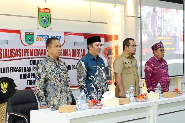 Sosialisasi Pemetaan Kerja Sama Daerah, Sinergi Menuju Tanah Bumbu Maju