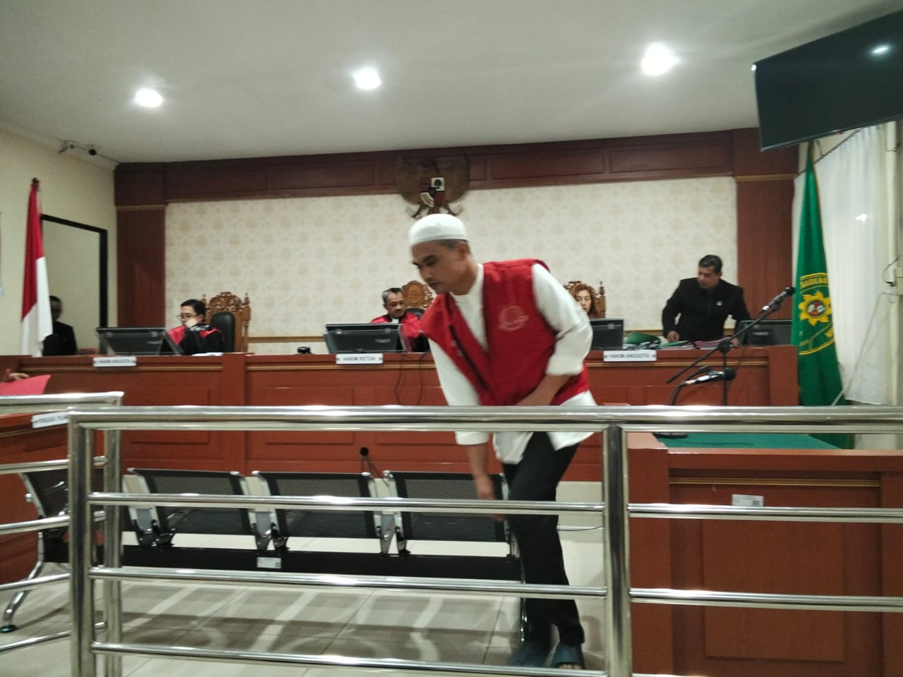 Jaringan Narkoba Lintas Provinsi, Kurir Sabu 21,9 Kg Asal Lampung Jalani Sidang Perdana