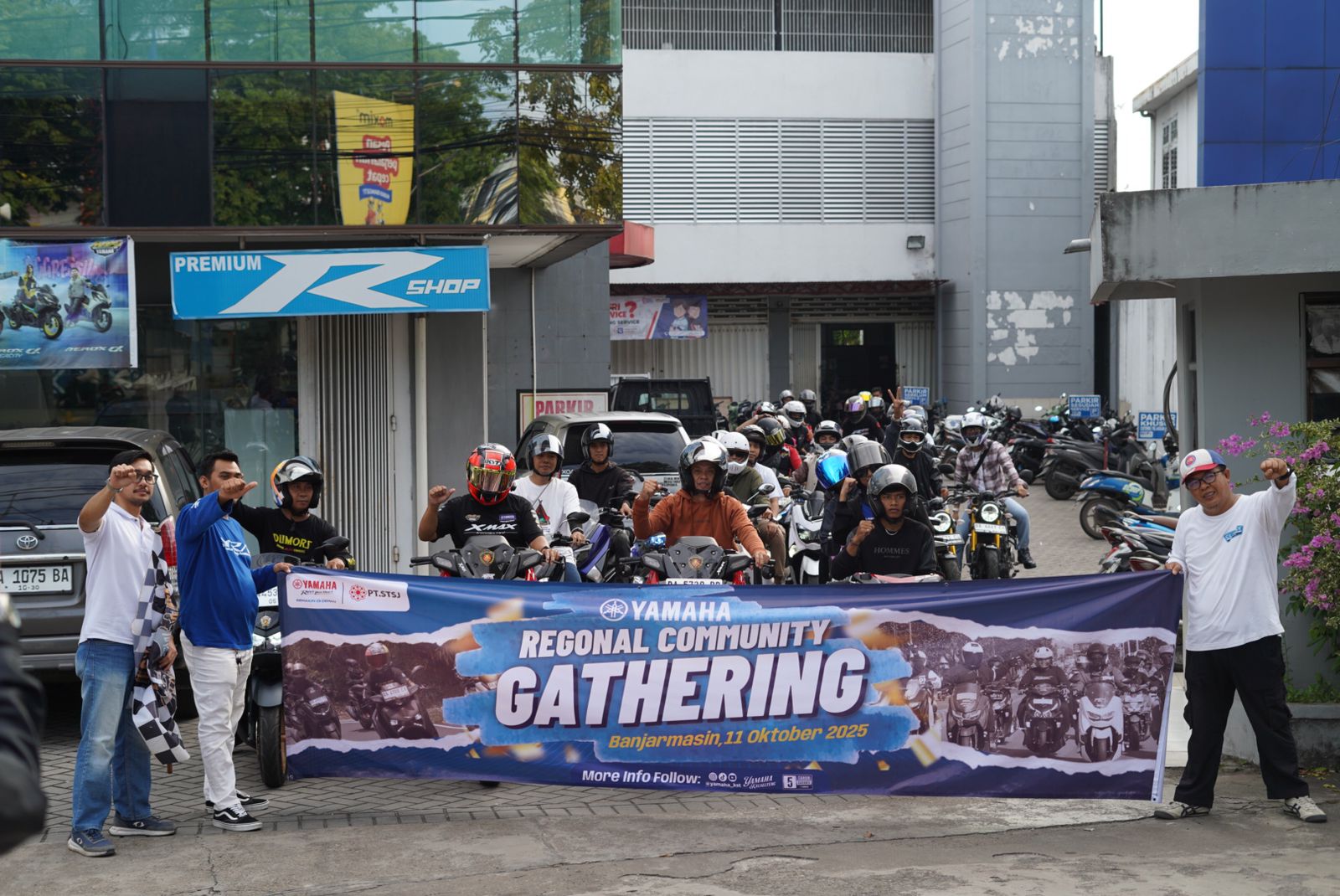 Yamaha Regional Community Banjarmasin Gelar Gathering