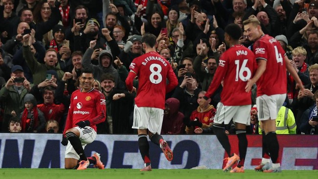 Man Utd Vs Brighton: ‘King MU’ Menang Lagi, Sikat The Seagulls 4-2