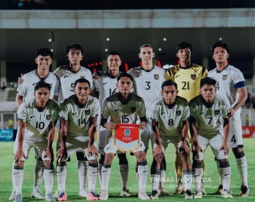 Indonesia U-23 Vs India U-23 Berakhir Imbang 1-1