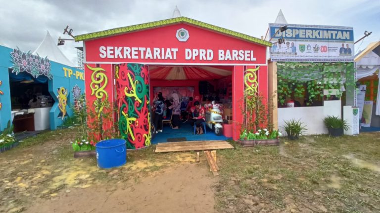 Sekretariat DPRD Barsel Ikut Berpartisipasi pada Pameran Expo, Karnaval, dan Festival Budaya