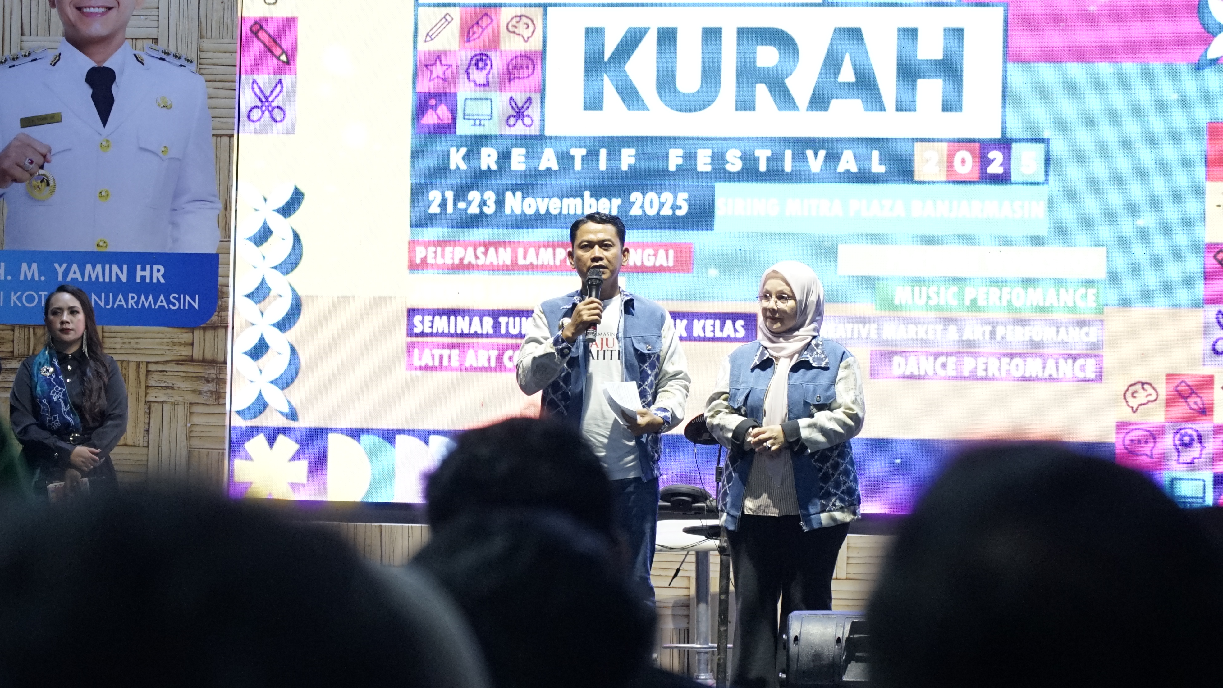 Cangkurah Fest 2025, Lampion Harapan Memancar di Tepian Sungai Martapura