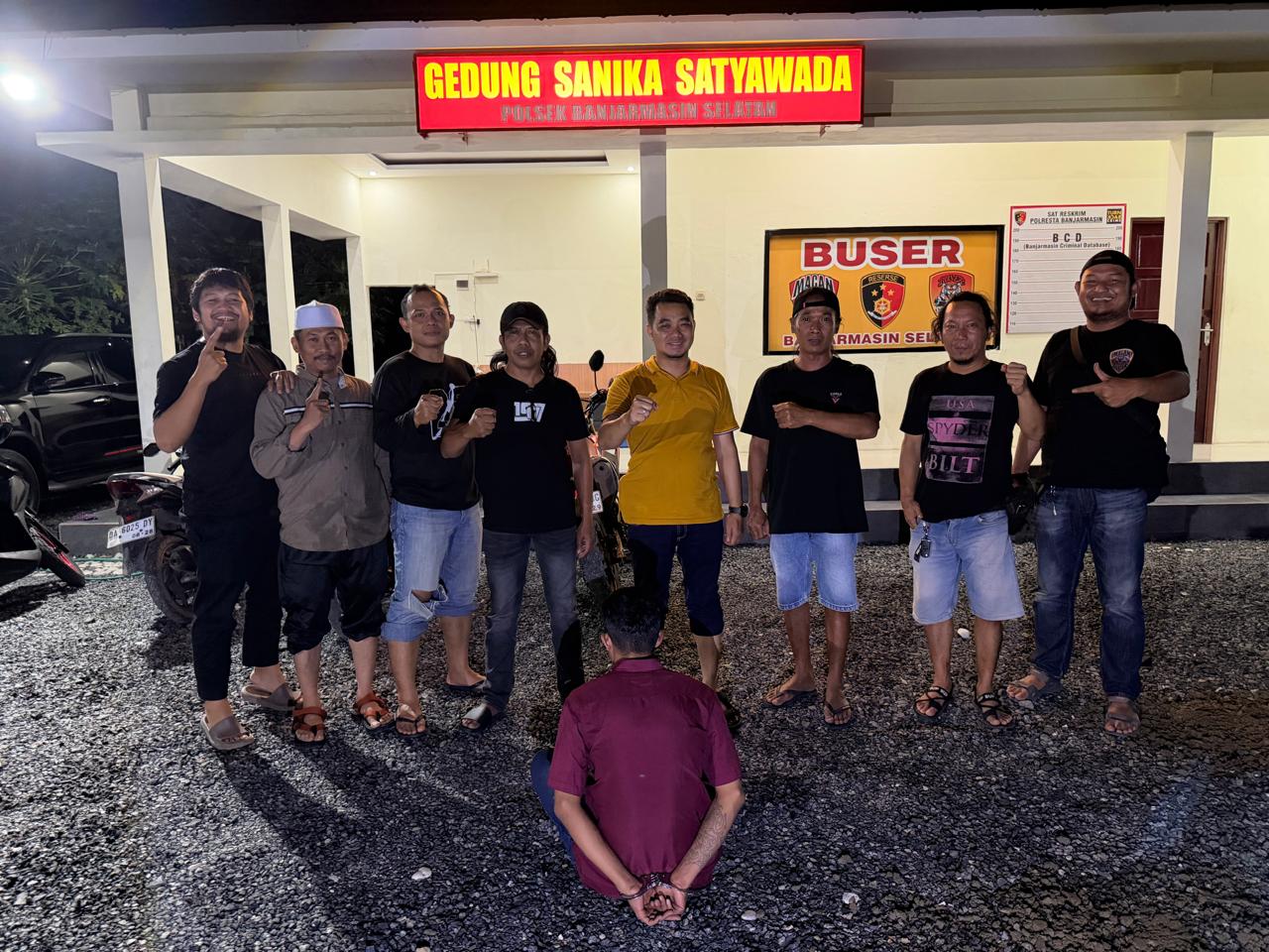Bawa Sajam, Junai Ditangkap Polisi