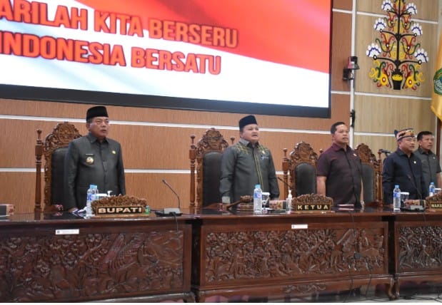 Bupati Kapuas Apresiasi Pimpinan dan Anggota DPRD
