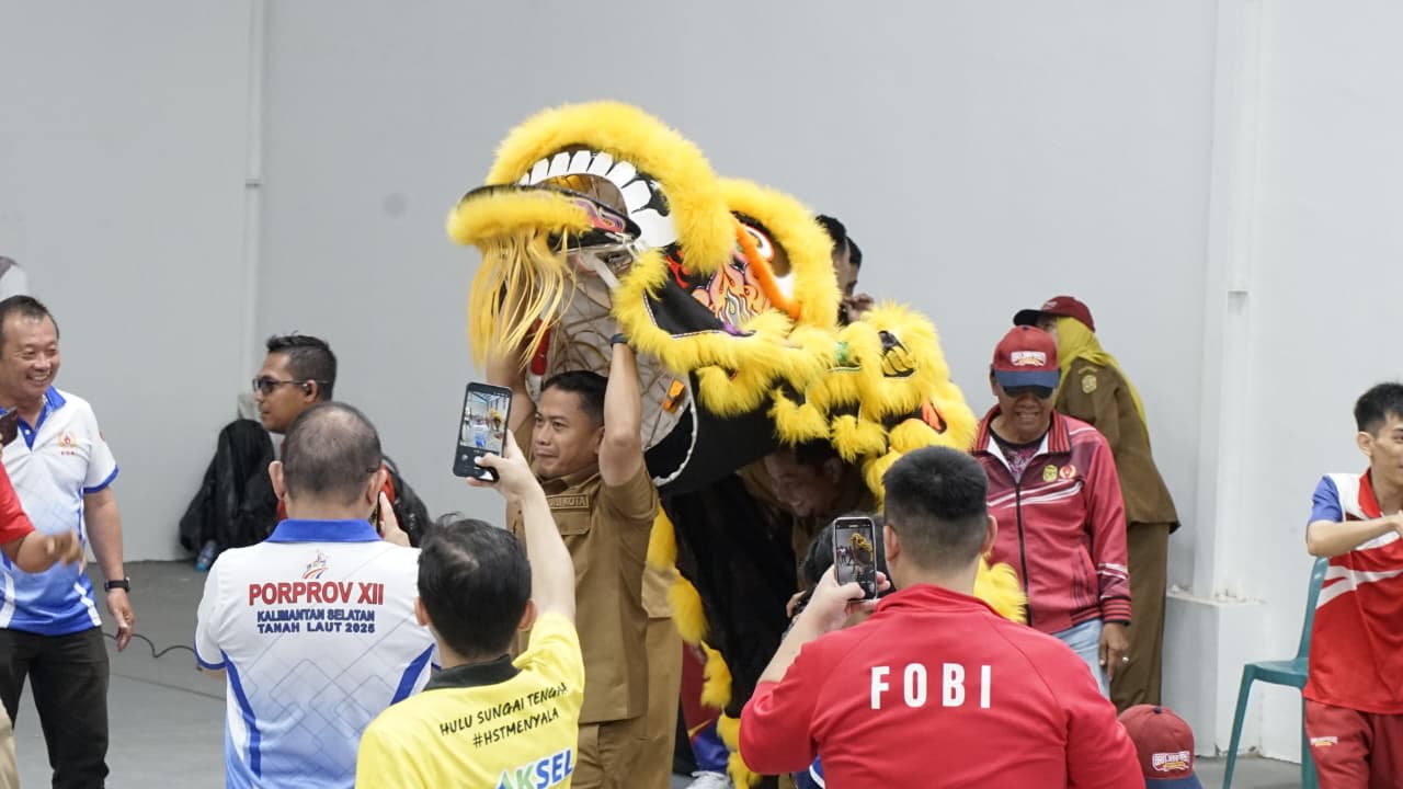 Walikota Yamin Beri Semangat dan Suntikan Moral untuk Atlet Banjarmasin