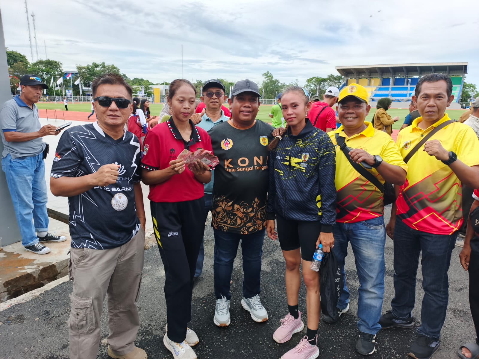 Lagi, Atletik Sumbang 1 Emas dan 1 Perak untuk Kontingen HST