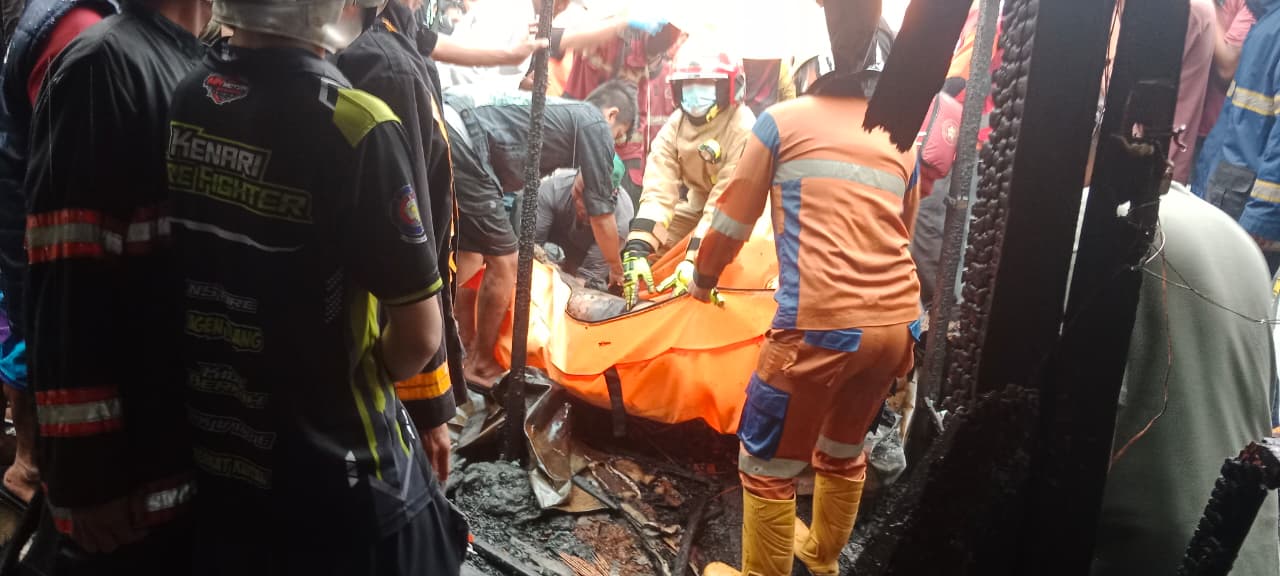 Kebakaran di Kelayan Luar, Satu Keluarga Meninggal Dunia Terjebak Api