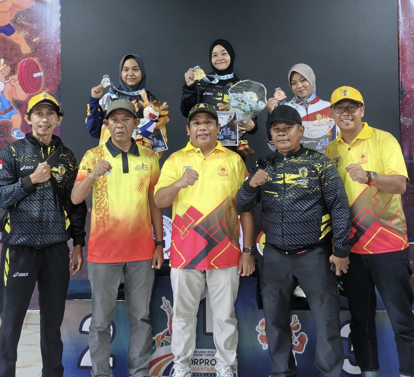 Porpov XII Kalsel, Riska Nur Amanda Sumbang Emas untuk HST