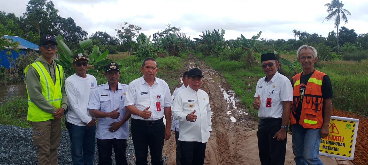 Membuka Konektivitas Antarwilayah, Wiyatno Targetkan Jalan Sei Asam-Banama Rampung Akhir Desember
