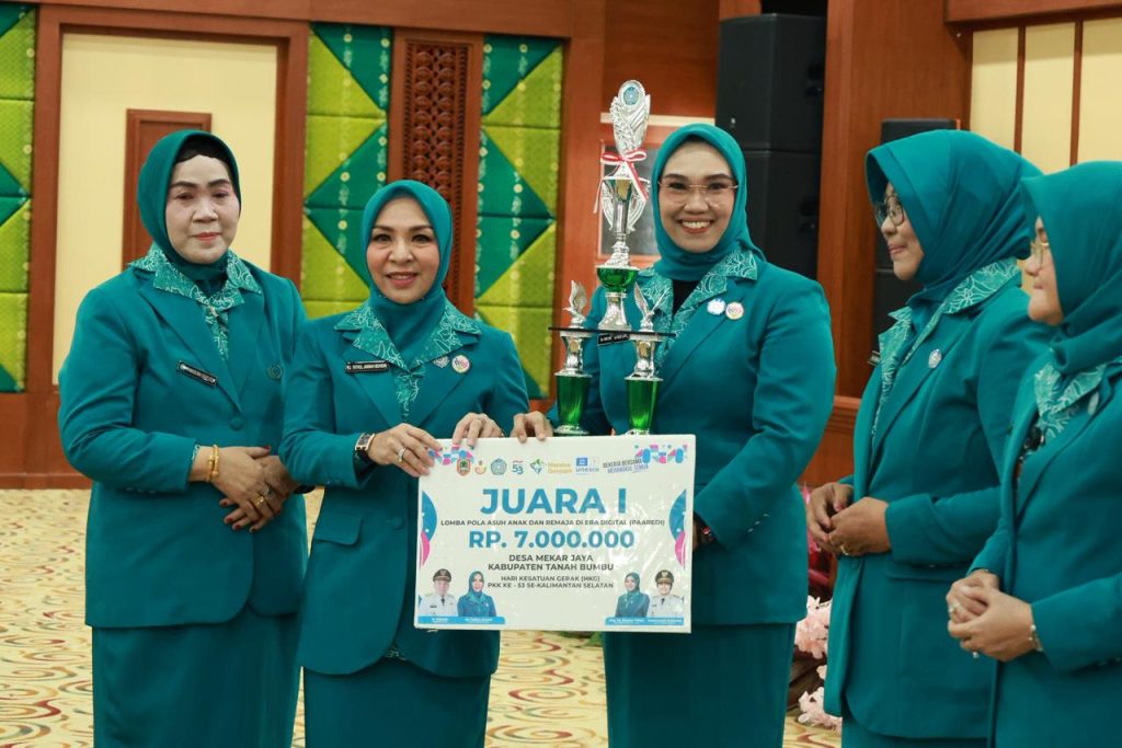 PKK Tanah Bumbu Dominasi Penghargaan pada HKG PKK ke-53 Tingkat Provinsi Kalimantan Selatan