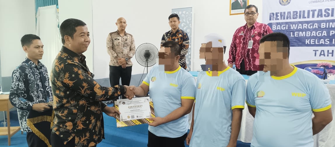 150 Warga Binaan Lapas Kotabaru Ikuti Program Rehabilitasi Pemasyarakatan Tahap 2
