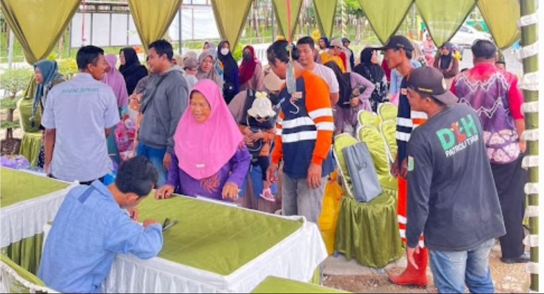 PT BIB Kolaborasi Tukar Sampah Barter Sembako