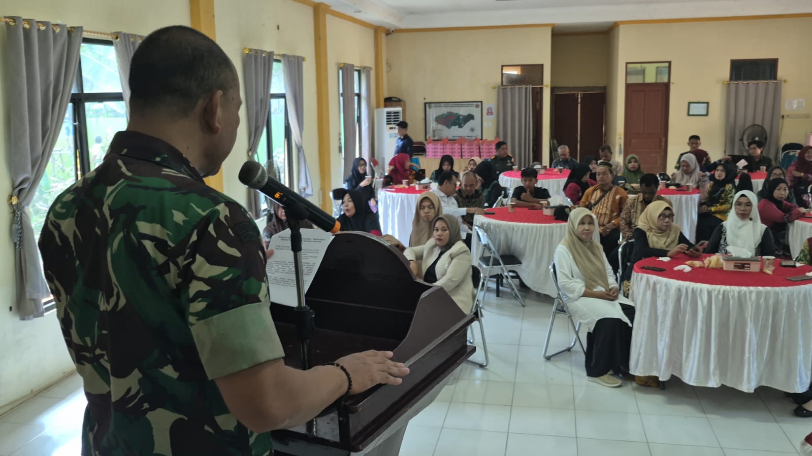 Kodim HST Komitmen Menjalin Hubungan Harmonis dengan Masyarakat