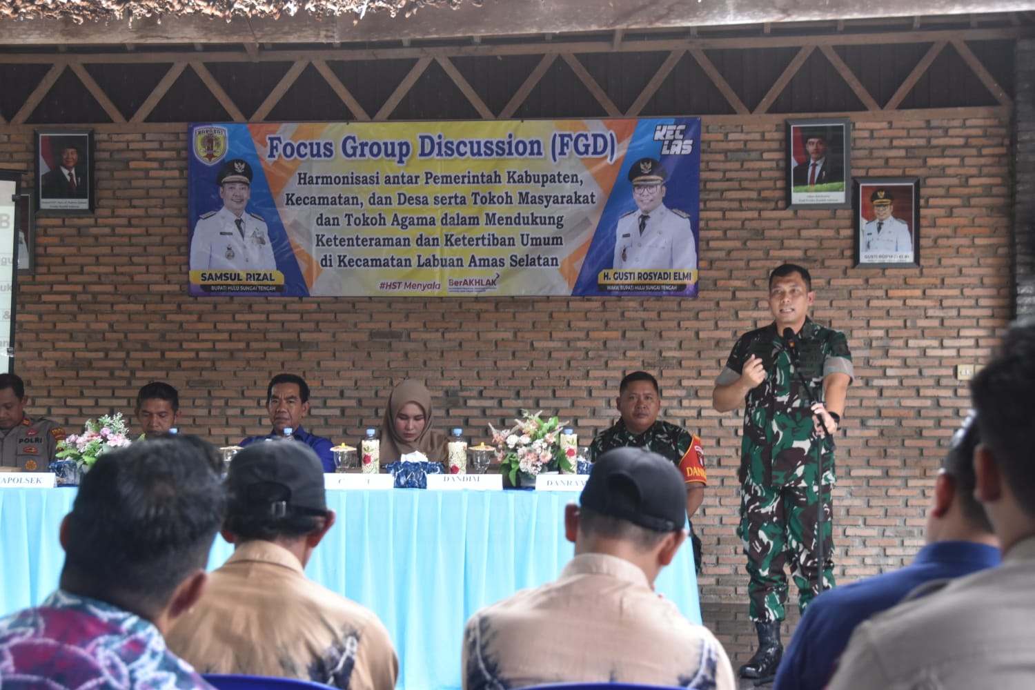 Dandim HST Tekankan Sinergi dan Harmonisasi Demi Trantibum yang Optimal