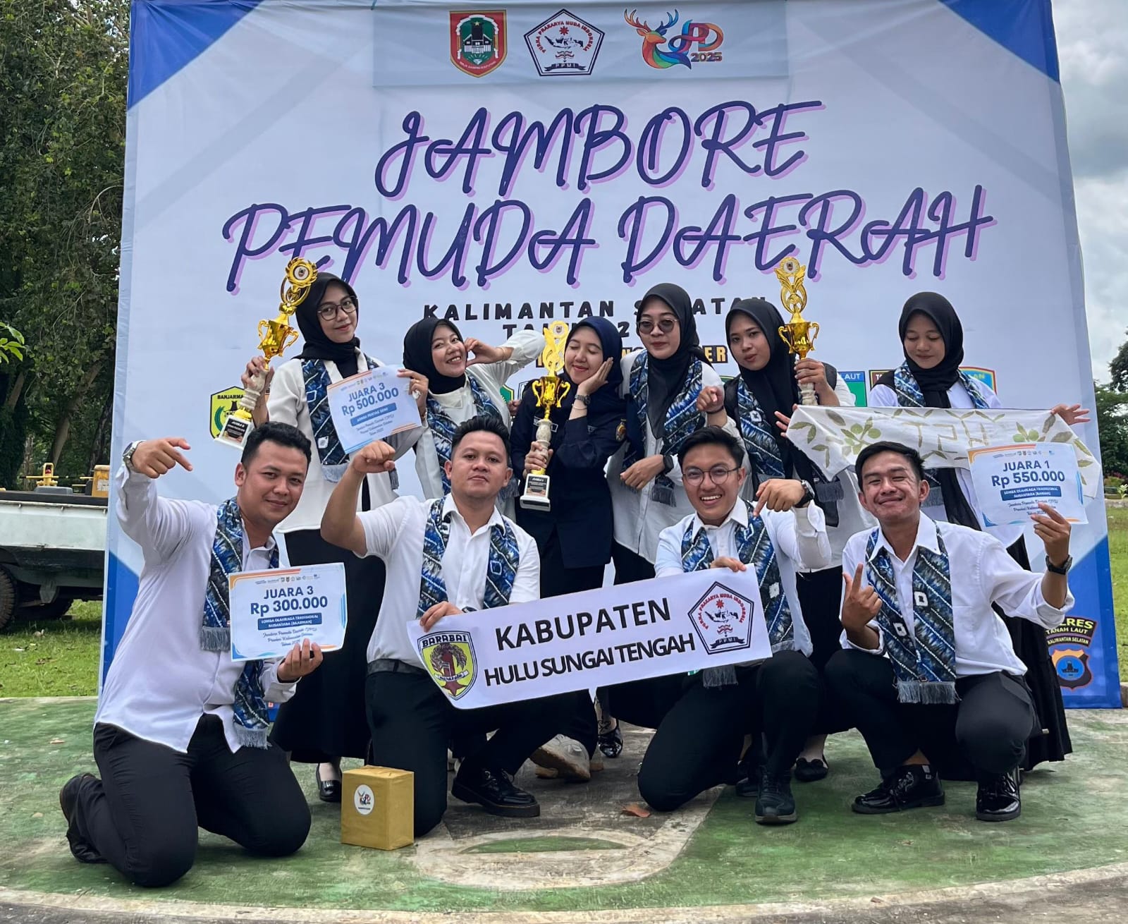 HST Bawa Pulang Tiga Gelar Juara di Jambore Pemuda Daerah 2025