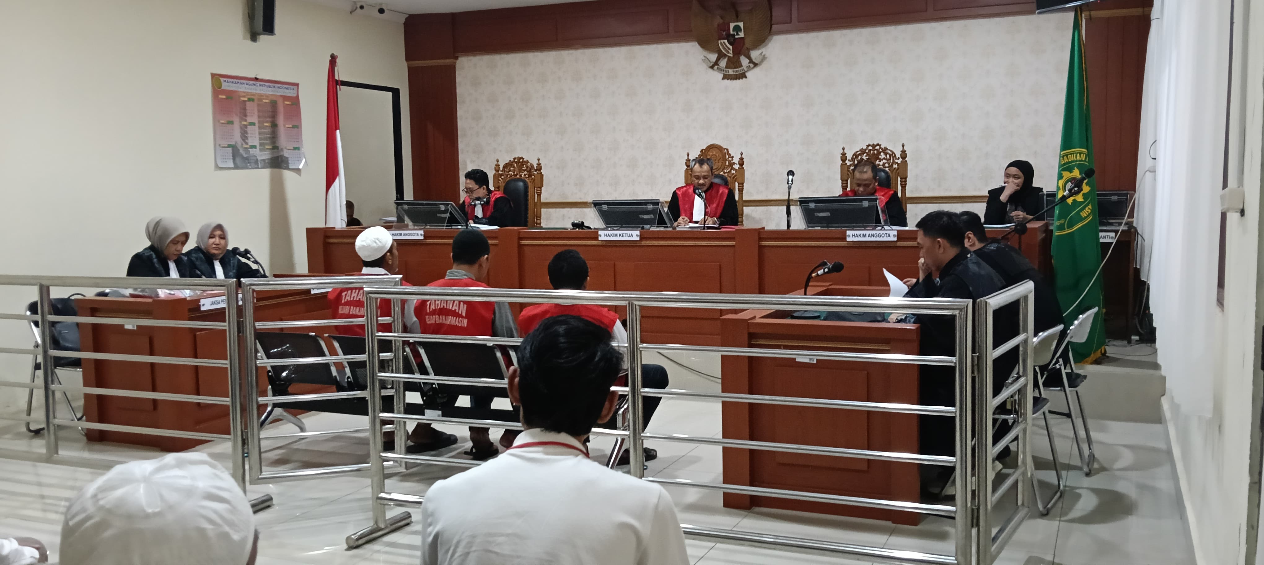 Tiga Terdakwa Dugaan Penipuan Jual Beli Batubara Jalani Persidangan