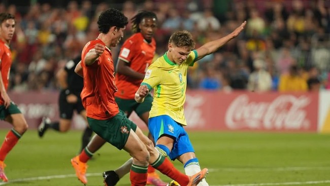 Dramatis, Portugal U-17 ke Final Usai Hajar Brasil Lewat Adu Penalti