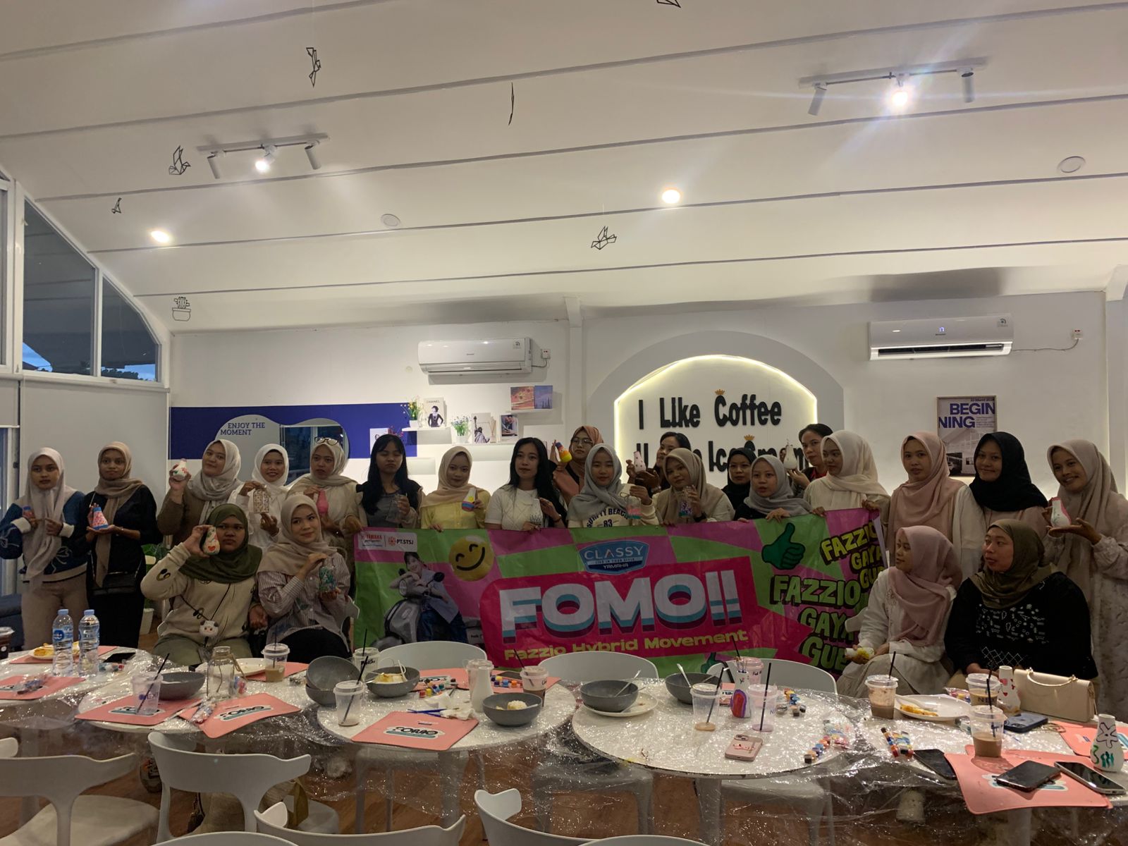 “FOMO!! Fazzio Hybrid Movement Hadir di Banjarmasin, Gabungkan Riding Stylish dan Kelas Kreatif