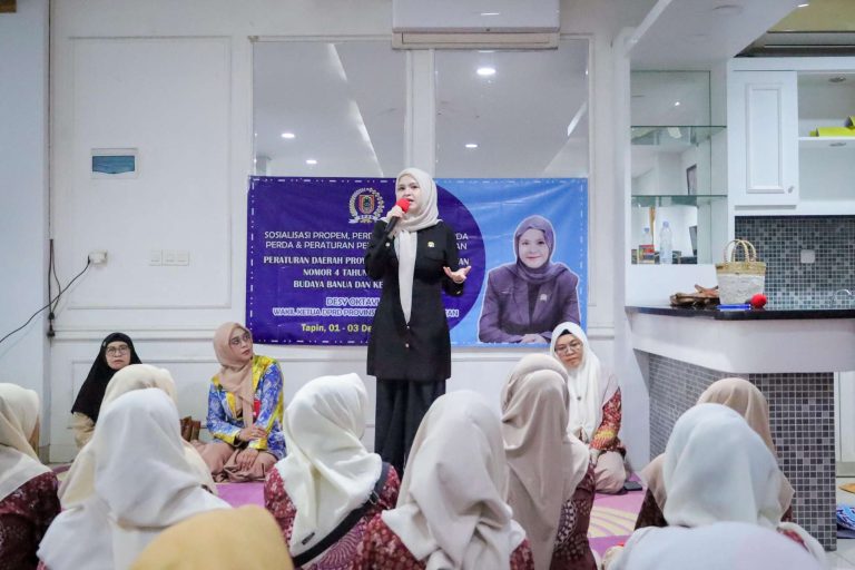 Sosper di Tapin, Desy Oktavia Sari Tekankan Perlindungan Perempuan dan Pelestarian Kearifan Lokal