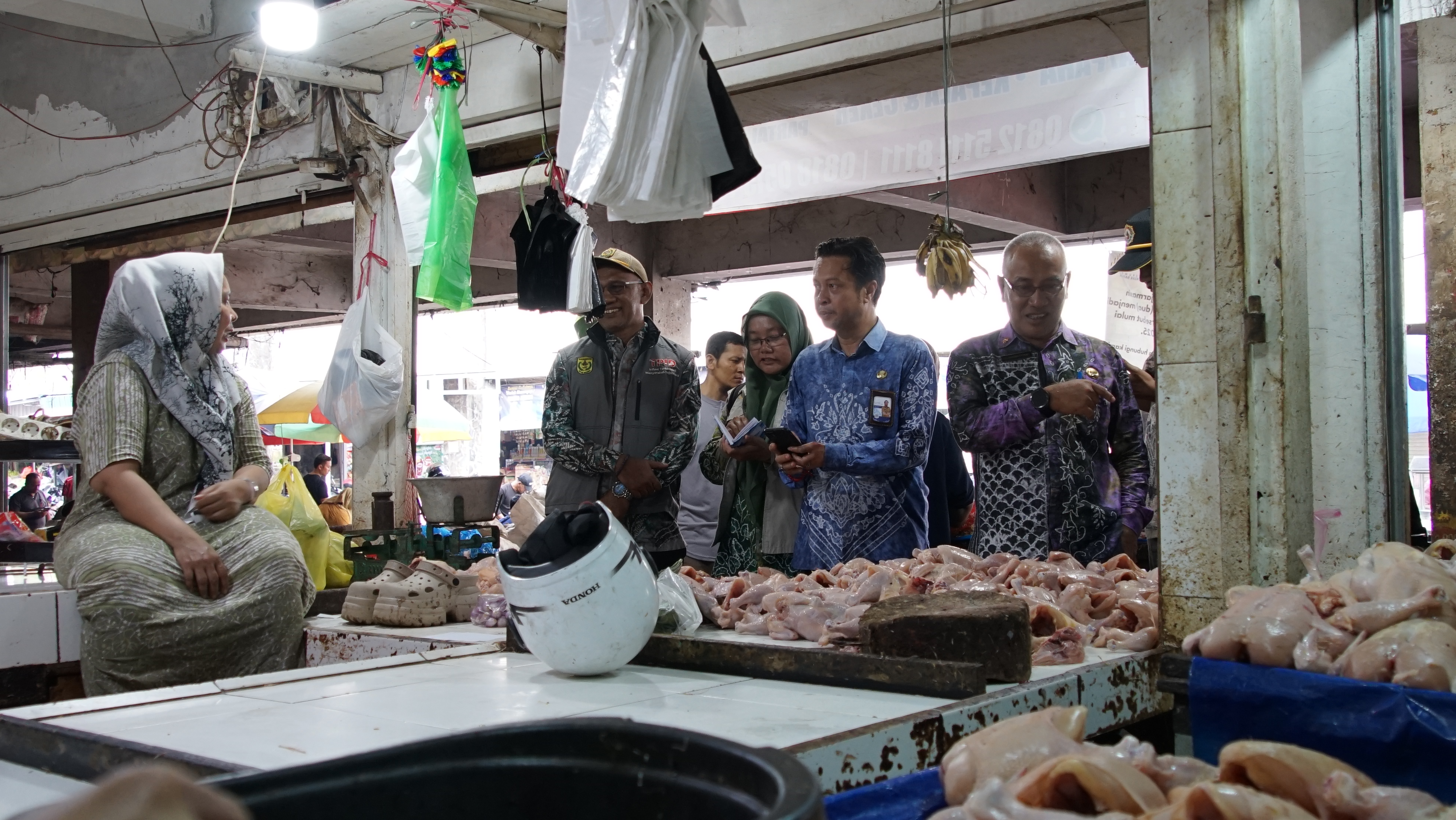 Pemko Banjarmasin Pantau Fluktuasi Harga Pasar, Pastikan Stok Aman Jelang Nataru