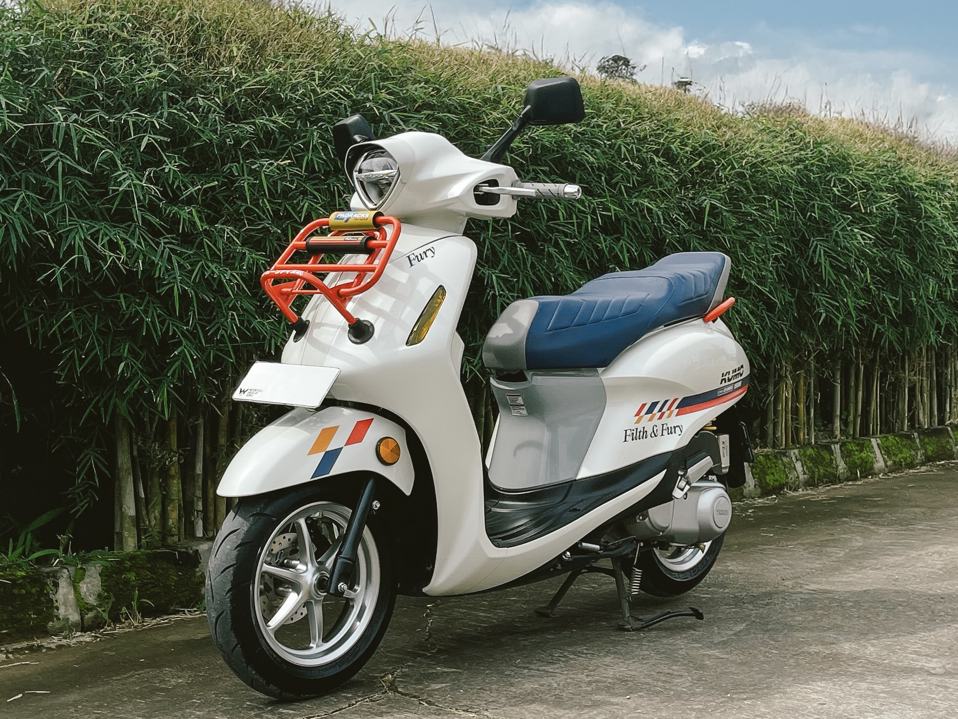 Modifikasi Grand Filano Hybrid Ala Anak Muda Kekinian yang Bikin Gaya Makin Anti Mainstream dan Berkarakter