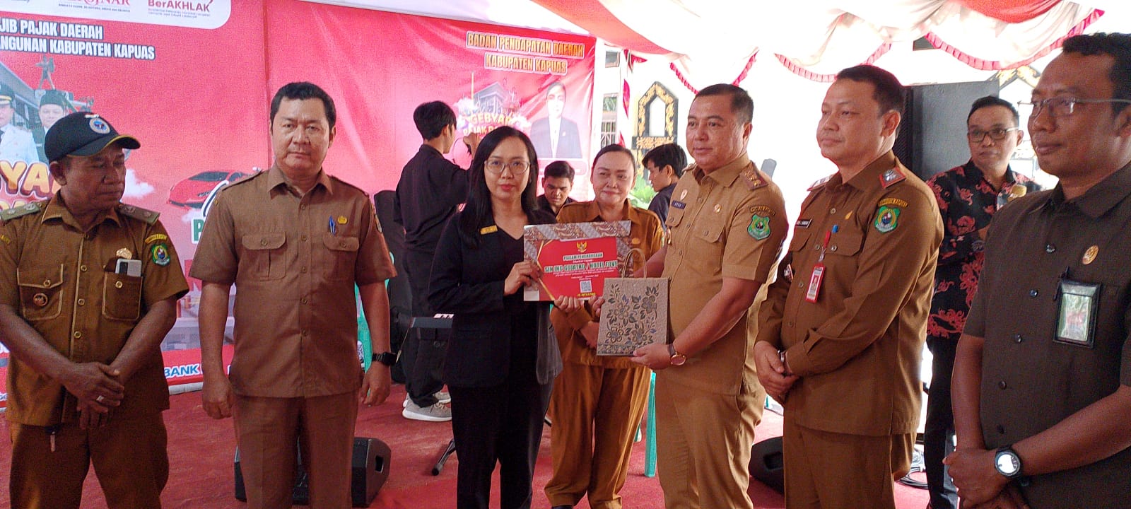 Tingkat Kepatuhan Meningkat, Wakil Bupati Kapuas Apresiasi Wajib Pajak