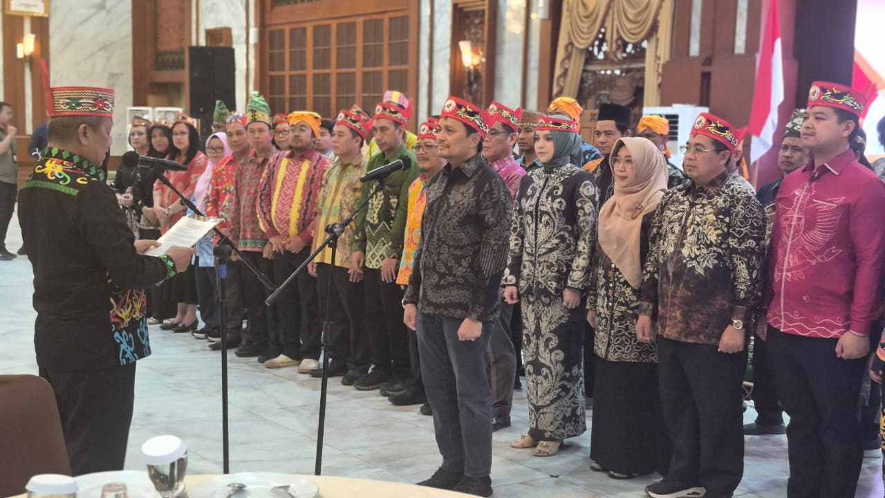 Hasnuryadi Sulaiman Nakhodai Ikatan Cendekiawan Dayak Nasional Kalsel