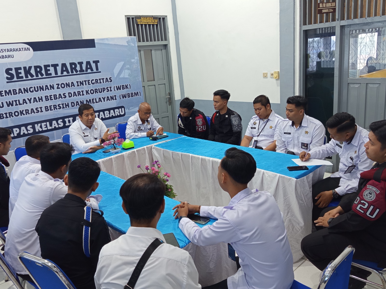 Kalapas Kotabaru Instruksikan Kewaspadaan Regu Pengamanan Jelang Akhir Tahun