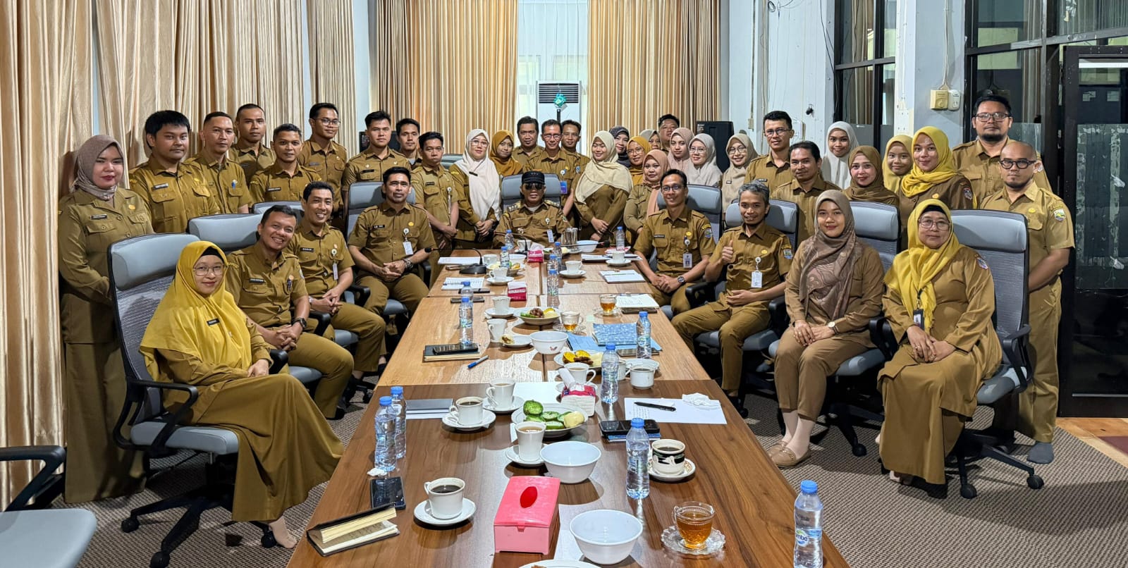 Tingkatkan Kinerja ASN, Bupati Kotabaru Kunjungi BKPSDM