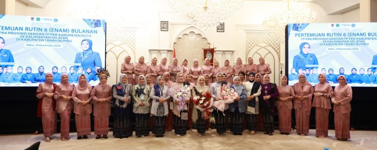 Tanah Bumbu Tuan Rumah Pertemuan TP PKK se-Kalsel, Soroti Peran Strategis Perempuan