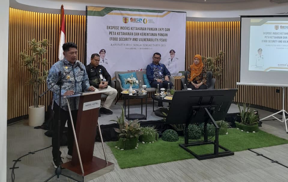 Indeks Ketahanan Pangan HST Meningkat, Posisi 6 Tertinggi Secara Nasional