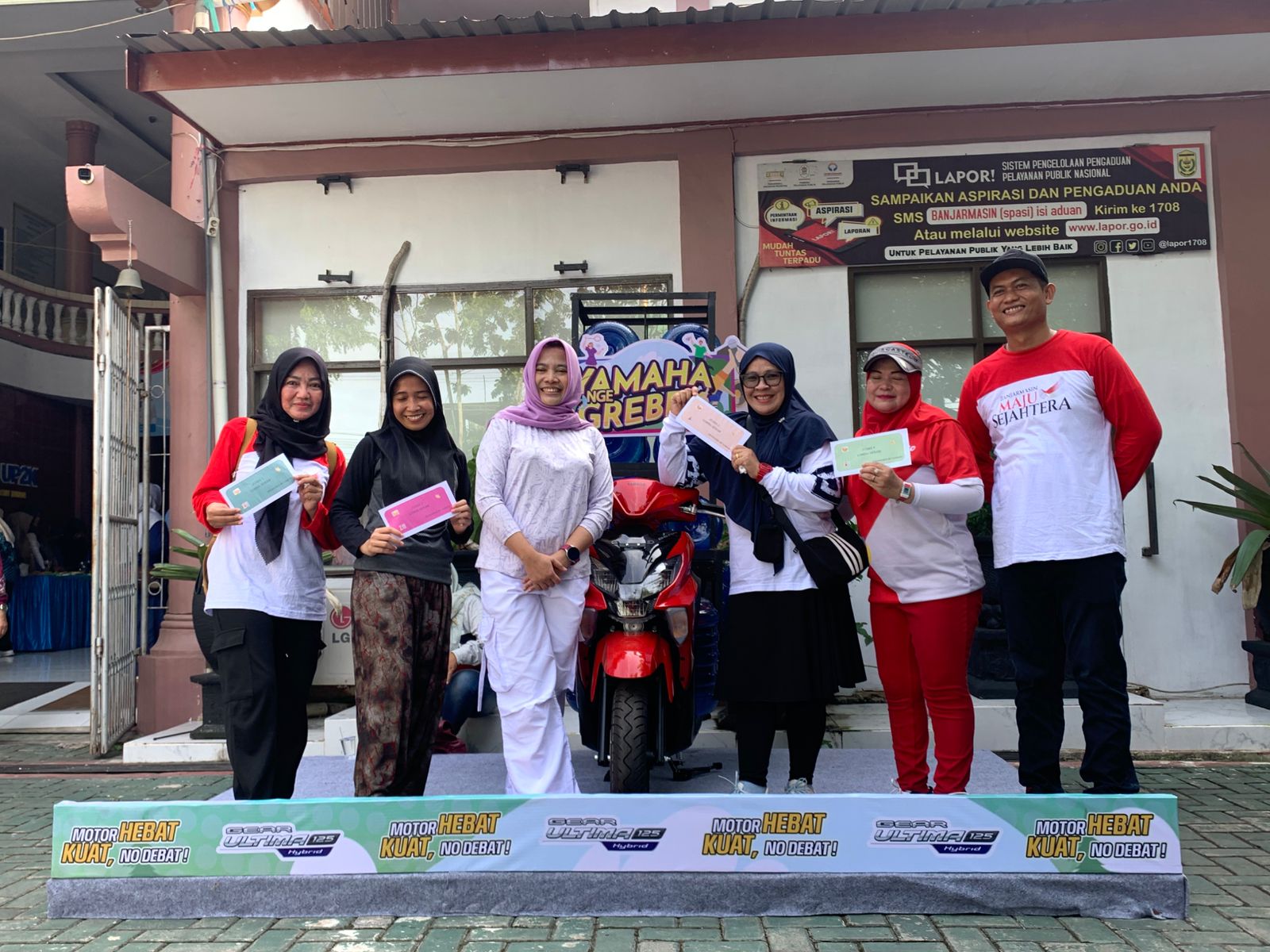 Meriah! Yamaha Nge-Grebek Hadir di Banjarmasin Timur