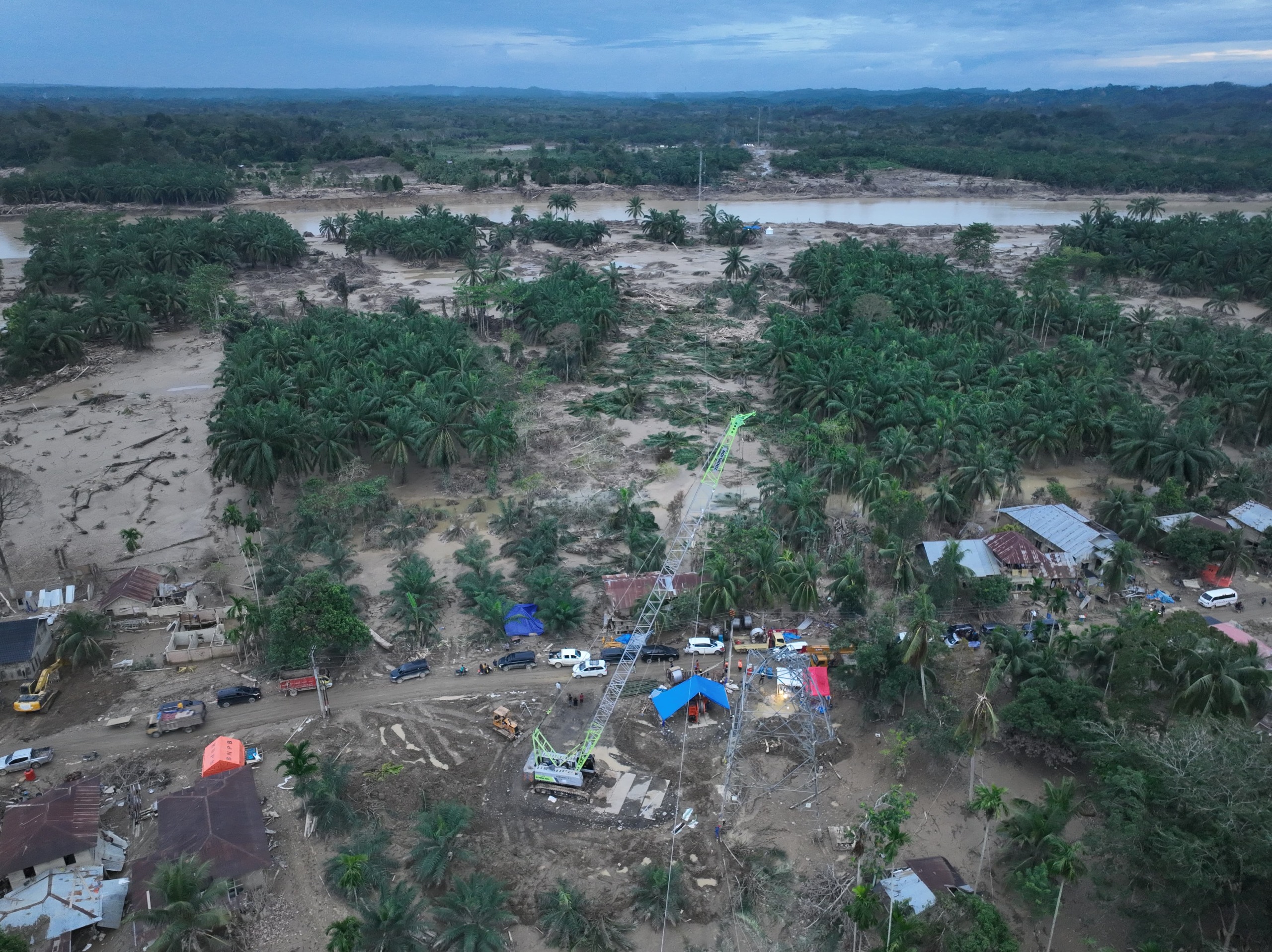 Perbaikan Tower dan Jaringan Transmisi Rampung, Sistem Kelistrikan Aceh Kembali Terhubung