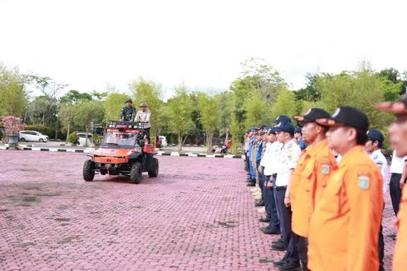 Apel Kesiapsiagaan Bencana Hidrometeorologi 2025, Tanah Bumbu Perkuat Sinergi dan Kesiapan Daerah