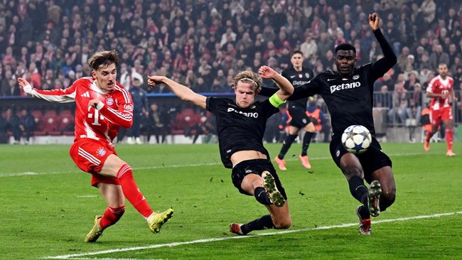 Hasil Liga Champions: Sikat Sporting, Bayern Munchen Tempel Arsenal