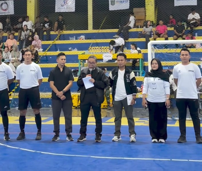 Pemkab Tanah Bumbu Dukung Turnamen Futsal Stikes Cup 2026, Bupati Andi Rudi Latif : Wadah Prestasi dan Sportivitas Anak Muda Tanah Bumbu