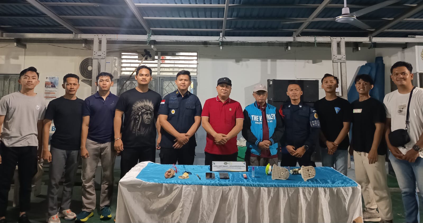 Tingkatkan Keamanan, Lapas Kotabaru Gelar Razia