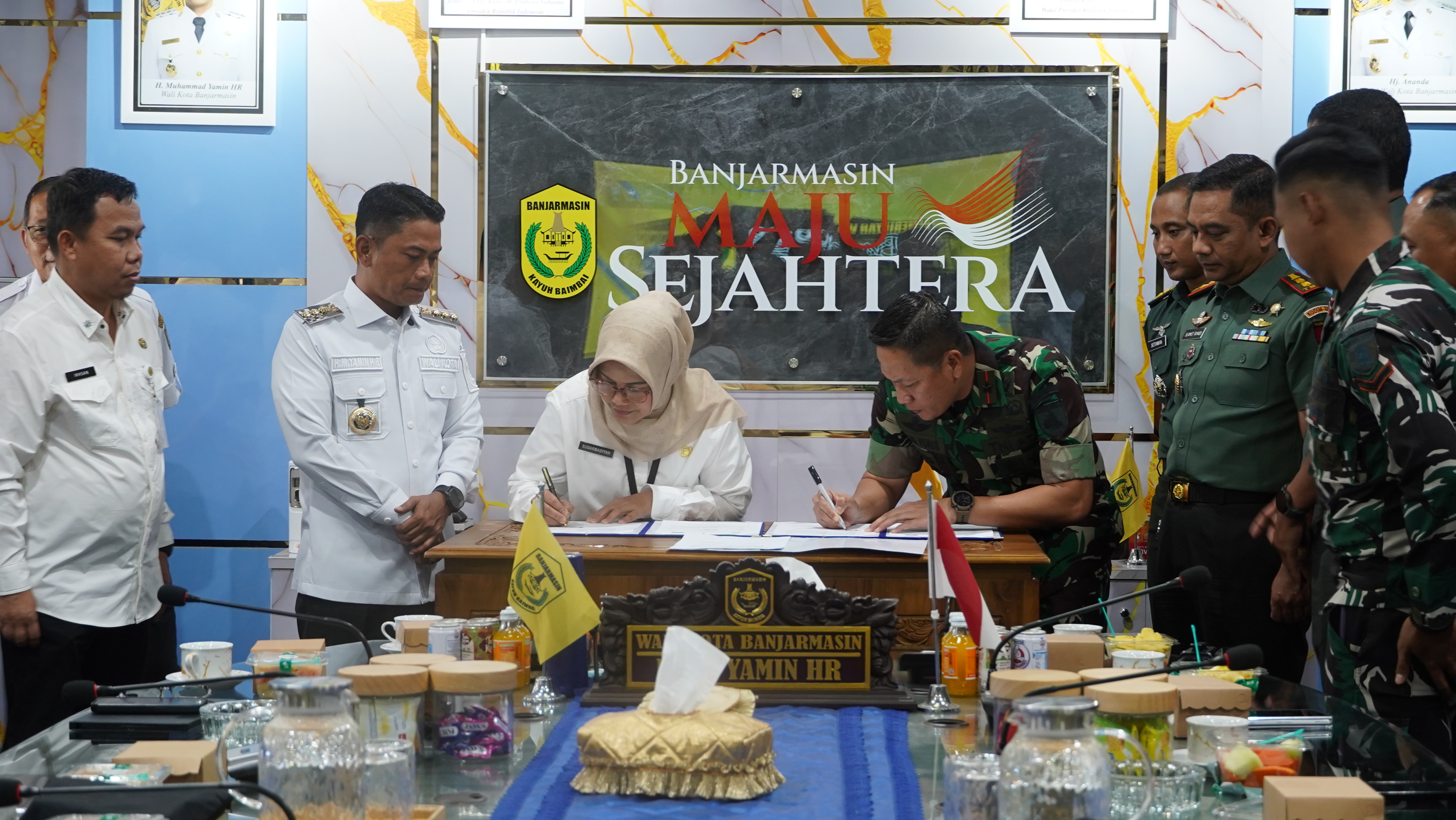 Pemko dan Korem Antasari Sepakati Hibah Lahan Kelanjutan Proyek Veteran