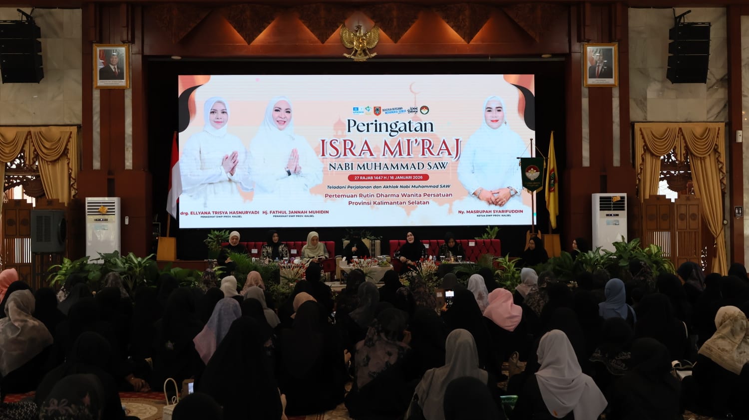 DWP Kalsel Peringati Isra Mir’aj, Meneladani Perjalanan dan Akhlak Nabi Muhammad SAW