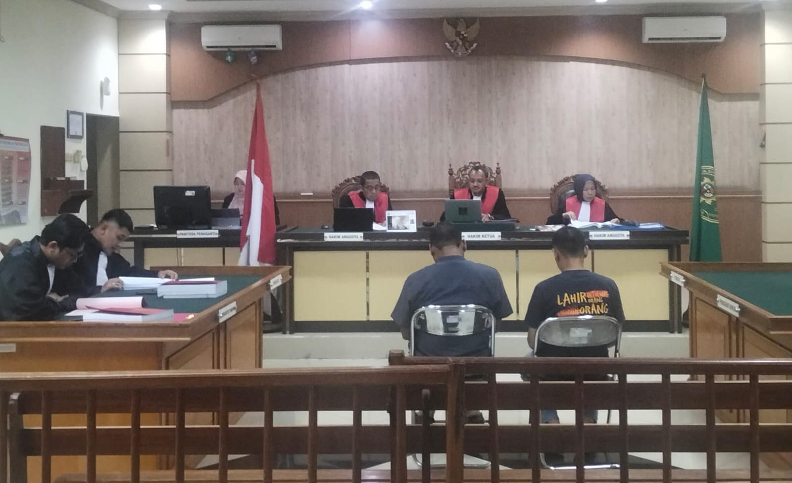 Dugaan Korupsi Proyek WC Sehat di HSU, Dua Nama Baru Duduk di Kursi Pesakitan