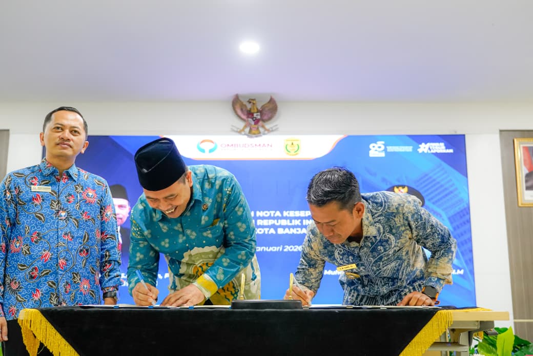 Perkuat Transparansi Layanan Publik, Kepala Daerah se-Kalsel Jalin Kerja Sama dengan Ombudsman RI