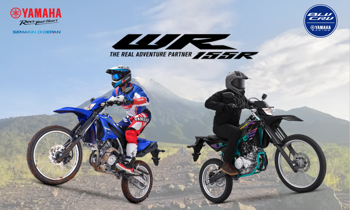 Buka Semangat 2026, Yamaha WR155 R Tampil Ikonik dengan Desain Body & Grafis Anyar