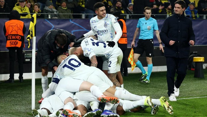 Borussia Dortmund Vs Inter Milan: Nerazzurri Menang 2-0