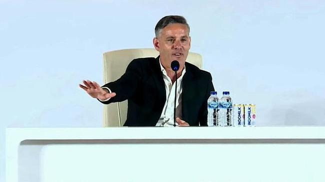 PSSI Resmi Perkenalkan John Herdman sebagai Pelatih Timnas Indonesia